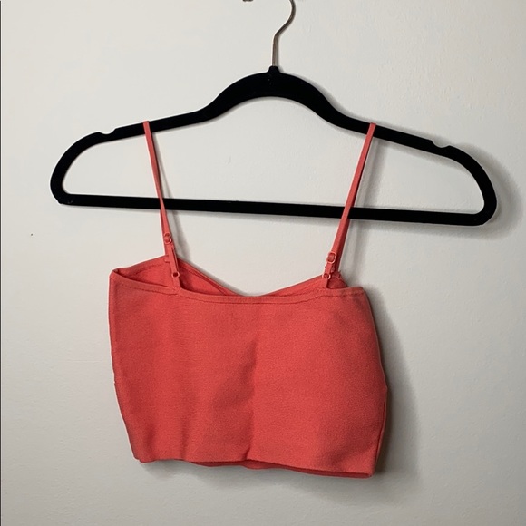 Babaton pink tight crop - Picture 2 of 2